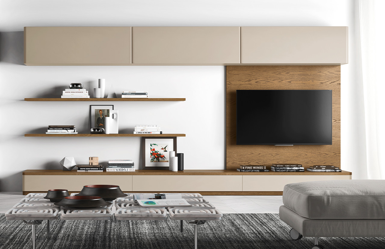 Pareti Attrezzate Le Fablier: Design Modulare e Qualità Artigianale